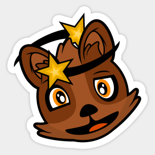 Starstruck Quokka Armstrong Sticker